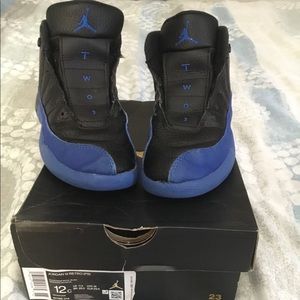 Jordan Retro 12’s “Game Royal” Preschool 12C size